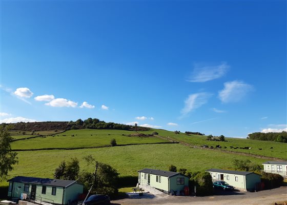 Luxury Holiday Homes overlooking open countryside in the Peak District